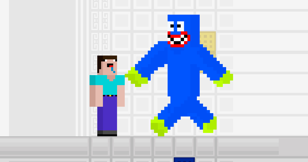 Image Noob vs Blue Monster