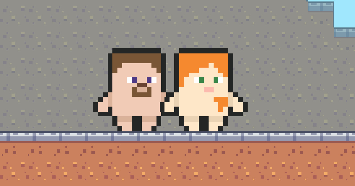 Image Pixi Steve Alex Herobrine